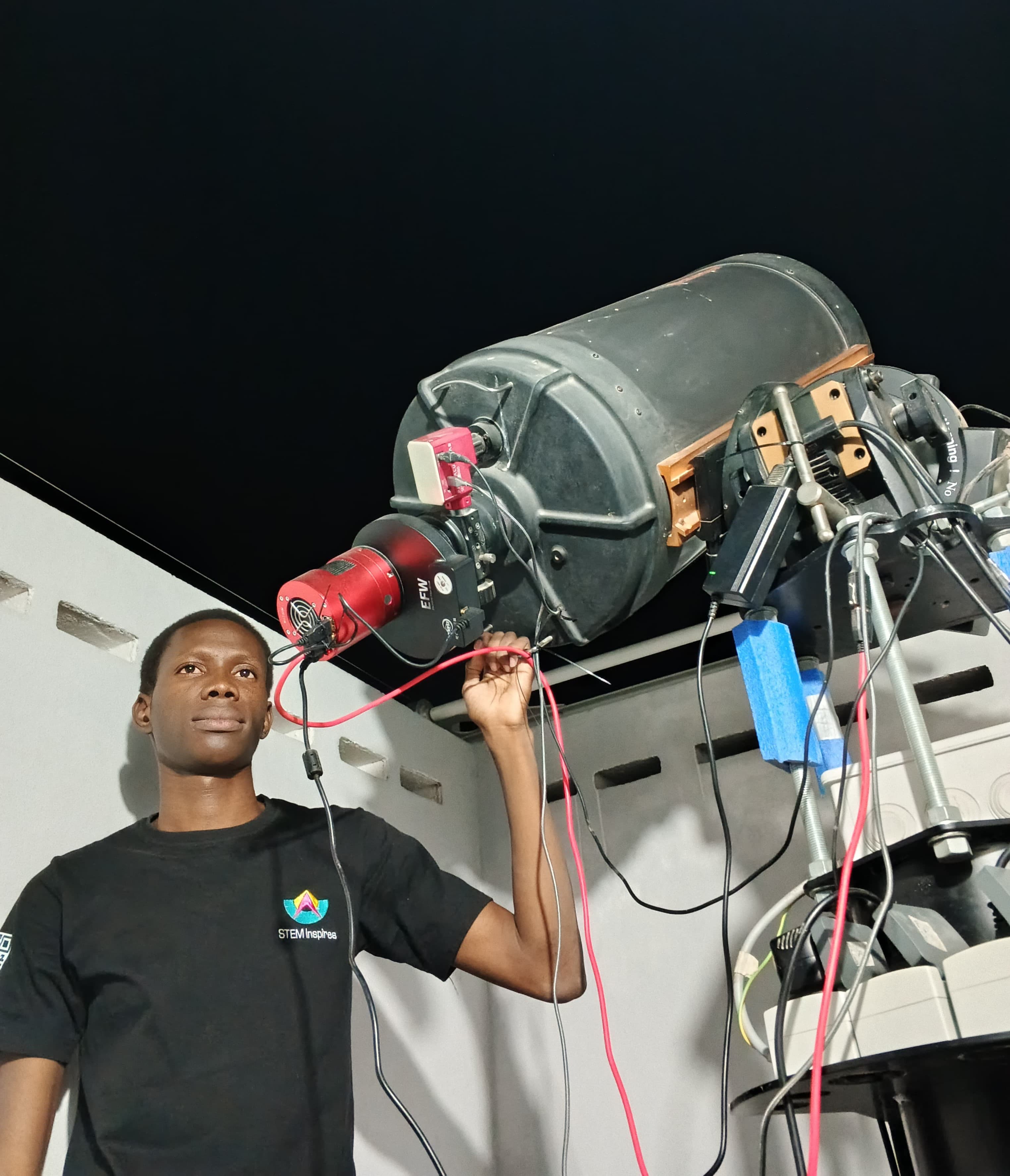 Dans un Observatoire Astronomique à Madagascar