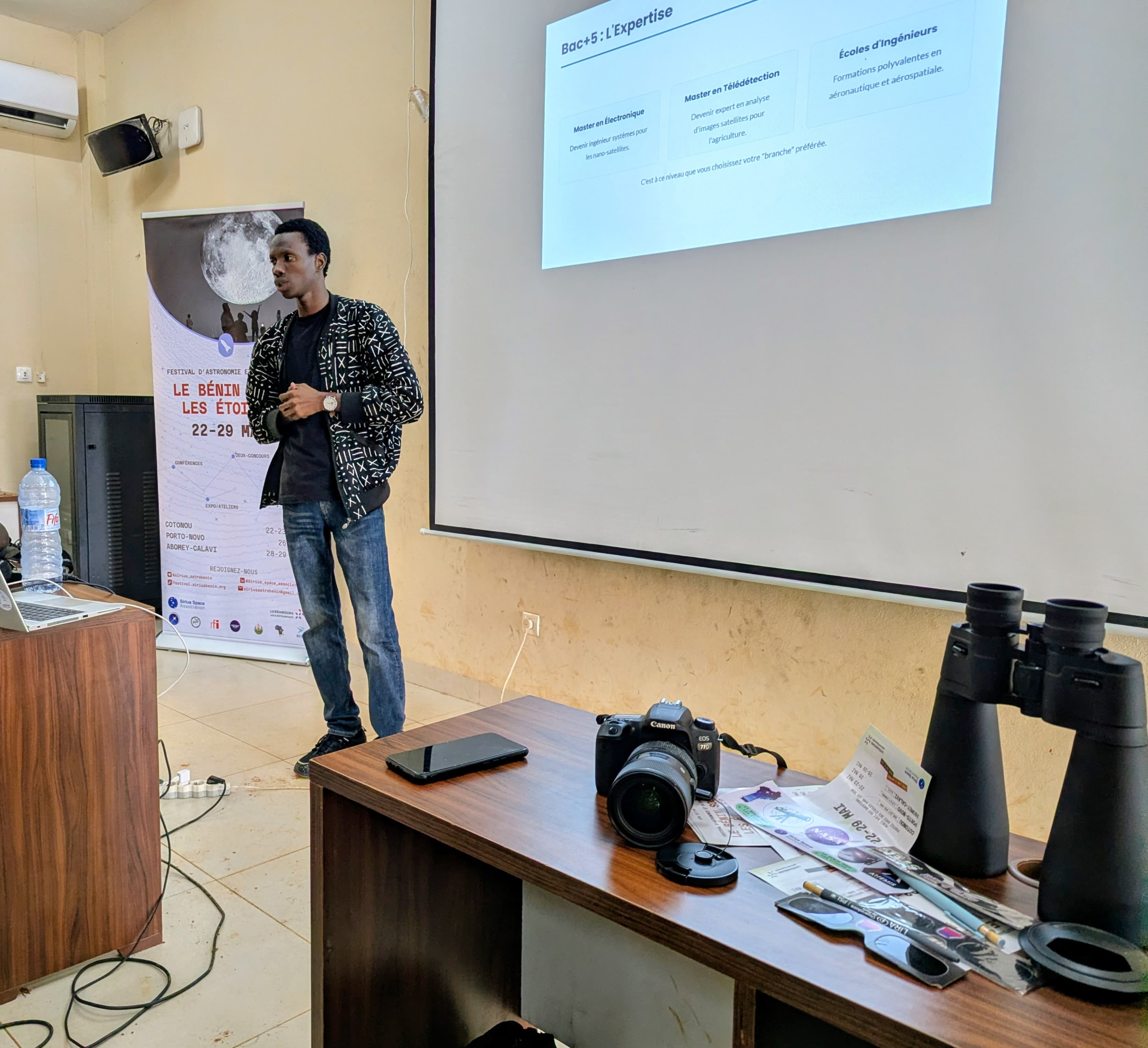 Conférence à l'université
